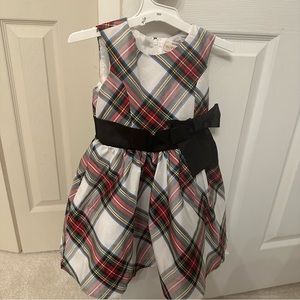 Hope and Henry Christmas plaid dress